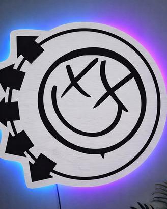 Insegna luminosa blink 182