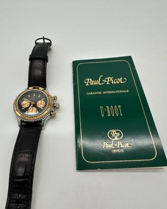 Orologio meccanico Crono Paul Picot U-Boot vintage