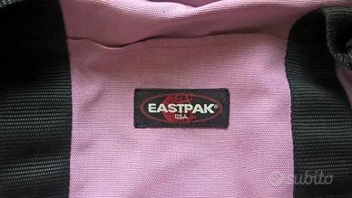 borsa rosa Eastpak tracolla corta e lunga omaggio