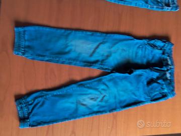jeans bambino denim 6/7 anni