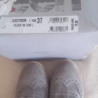 SCARPE CAMOSCIO NERO GIARDINI