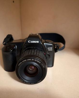 Canon EOS 1000 analogica