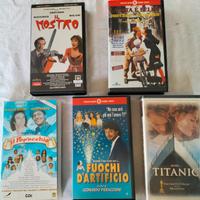 Videocassette Pieraccioni e Benigni