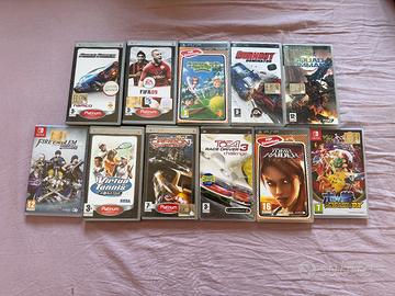 Lotto giochi PSP e Switch