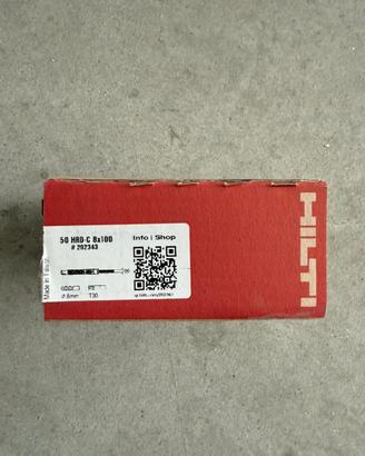 HILTI vite tassello HRD-C 50pz 8xmisura a scelta