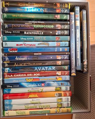 dvd raccolta film animazione bambini