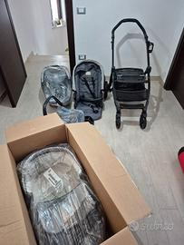 Set Peg Perego Tris completo Denim