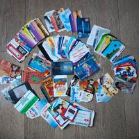 Collezione oltre 100 schede telefoniche