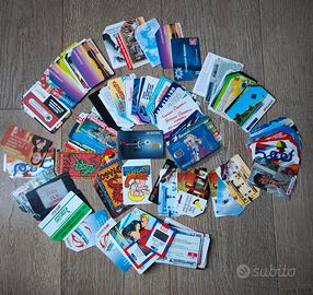 Collezione oltre 100 schede telefoniche