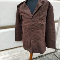 Giacca lavoro invernale fustagno marrone o blu