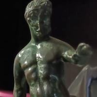 Statuetta in bronzo NETTUNO