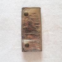 Astuccio medio Portachiavi vintage pelle argento 6