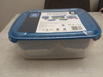 Scatole contenitori con coperchio n. 8