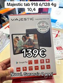 majestic tab 918 6/128 4g 10,4"