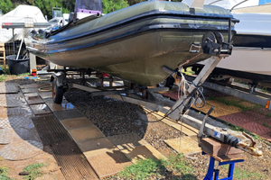 Gommone+ motore+ carrello