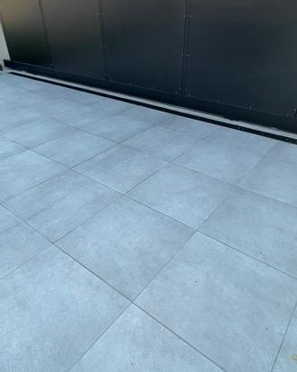 Gres porcellanato 20 mm rettificato carrabile