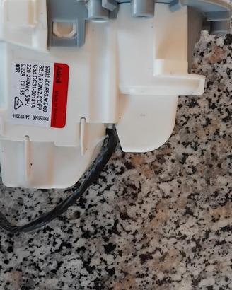 pompa acqua e condensatore per lavatrice samsung