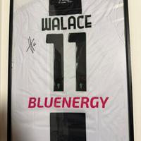Maglia Udinese Walace autografata 23/24