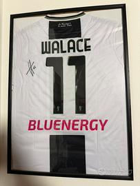 Maglia Udinese Walace autografata 23/24