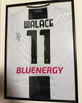 Maglia Udinese Walace autografata 23/24