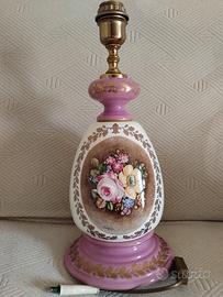 Lampada porcellana in stile