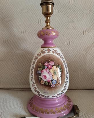 Lampada porcellana in stile