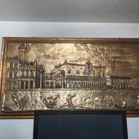quadro bassorilievo bacino di Venezia 
