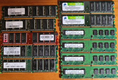 Lotto RAM DIMM PC Desktop