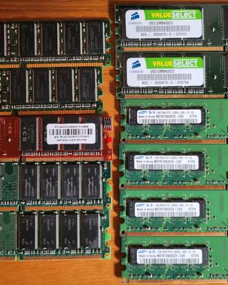 Lotto RAM DIMM PC Desktop