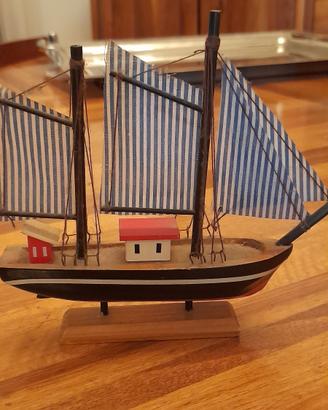 mini collezione velieri, barche (n.8)