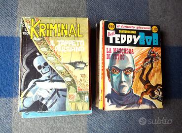 Lotto di 12 fumetti / formato tascabile vintage