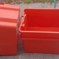 CASSETTE  PLASTICA  IMPILABILI