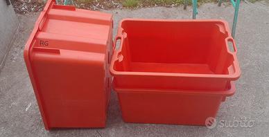 CASSETTE  PLASTICA  IMPILABILI