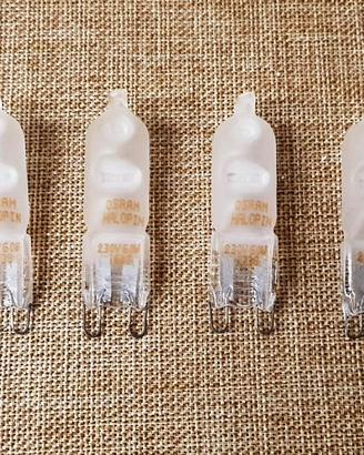N.4 Lampadine alogene Osram Halopin 60W G9