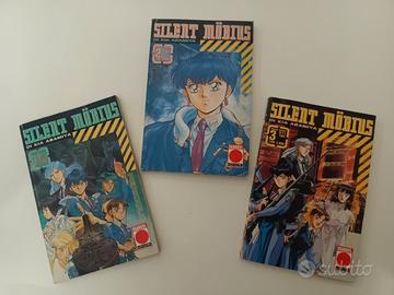 Silent Mobius 1 2 3 - prima edizione Marvel manga