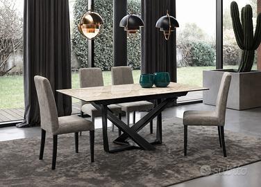 Tavolo allungabile design Pavia - Abitare il tempo