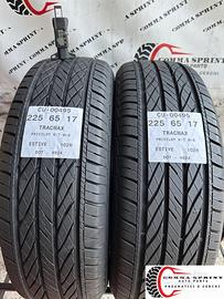 2 PNEUMATICI 225/65 R17 TRACMAX ESTIVE SEMINUOVE