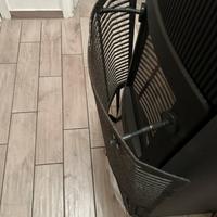 Protezione per vetro stufa