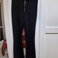 Pantalone a zampa nero taglia s nuovo