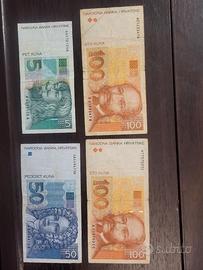 4 banconote kuna