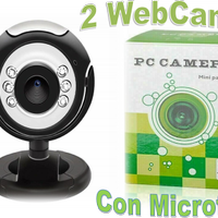 2 - Webcam 2MP con microfono e LED  Smart Working 