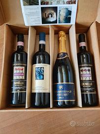 Bottiglie vino da collezione o esposizione 