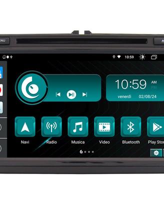 Autoradio Volkswagen  con Carplay Jfsound x9c
