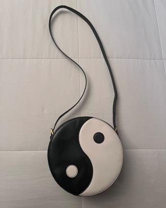 Moschino Rare Yin Yang Cross Body Bag
