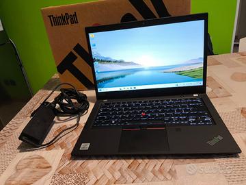Thinkpad T14 16/256 W11 pochi cicli batt