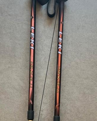 bastoncini da trekking leki