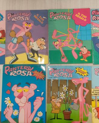 Lotto8 Fumetti La Pantera Rosa Ediz. Cenisio 80/90