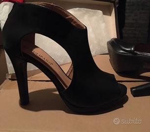 Scarpe tacco 10 cm, spuntate