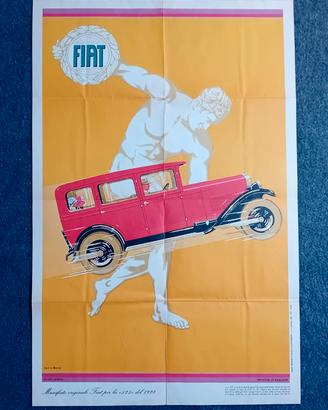 Manifesto Fiat - Quattroruote 1969