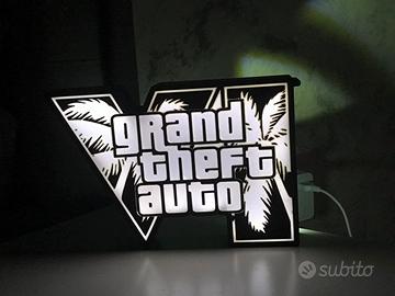 Lampada led  Lightbox GTA VI